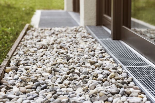 French Drain Construction in Rogers