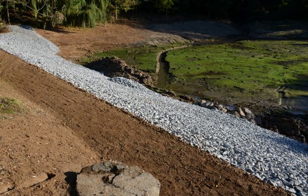 Landscape Swales Installation in Rogers