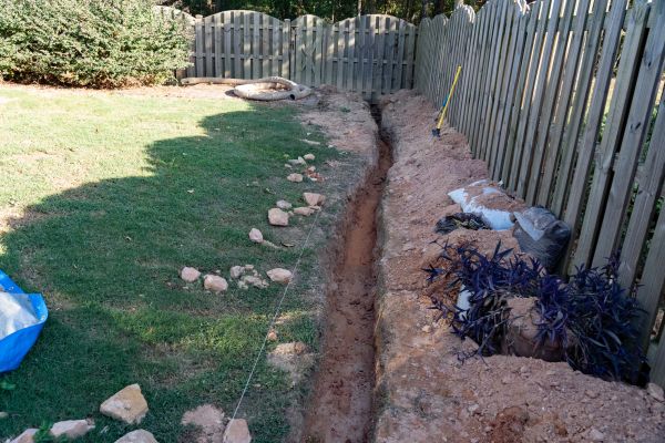 Trench Drain Installation in Rogers