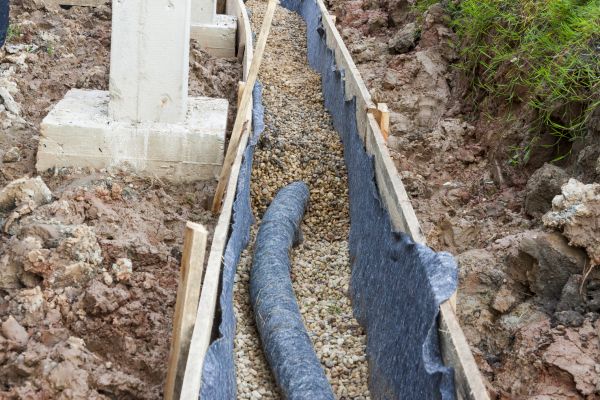 French Drain Installation in Rogers