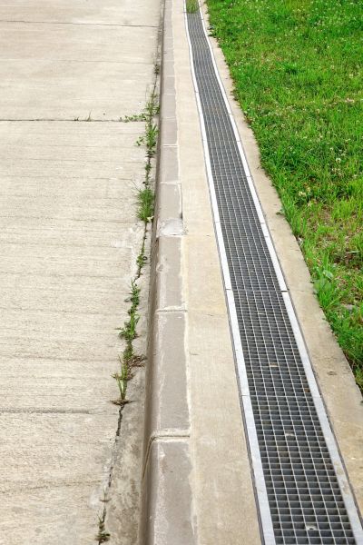 Concrete Drain Installation in Rogers